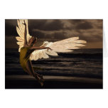 Angel of the Golden Sunset (poem) Greeting Cards