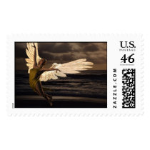 Angel of the Golden Sunset Postage Stamps