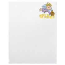 Angel Of The Outfield Personalized Letterhead