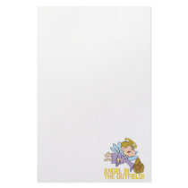 Angel Of The Outfield Customized Stationery