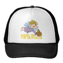 Angel Of The Outfield Trucker Hat