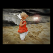 Angel Of The Shores - The Shore Spirit Poster posters
