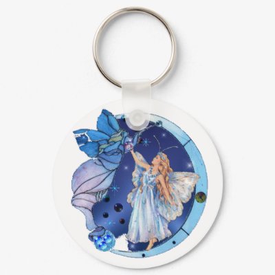 Angel Of The Skies Keychain by fstasu52
