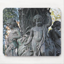 Angel of the Waters Fountain, Central Park Mouse Pads