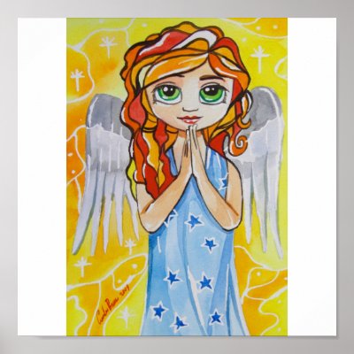 ANGEL OF VIRTUE POSTER by gordonbruce