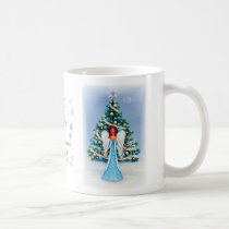 "Angel of White Christmas" mugs
