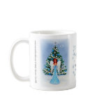 "Angel of White Christmas" mugs