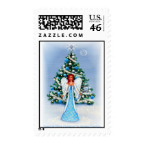 "Angel of White Christmas" postage