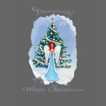 "Angel of White Christmas" t-shirts