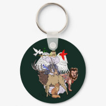 Angel Of Wild Animals Key Chain keychains