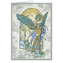 Angel of Winter Card cards