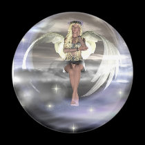 Angel on a Cloud magnets