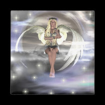 Angel on a Cloud magnets