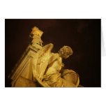 Angel on the Base of Christopher Columbus Statue Greeting Cards