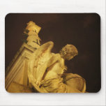 Angel on the Base of Christopher Columbus Statue Mousepad