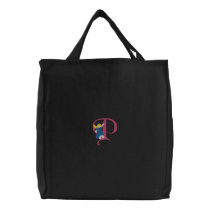 Angel P embroidered bags by ZazzleEmbroidery Angel P embroidered bags