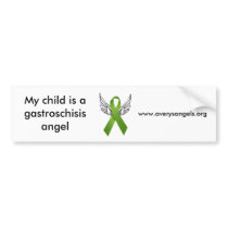 Angel Parent bumper sticker