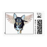 Angel Pearl Girl Chihuahua 1 Postage Stamps
