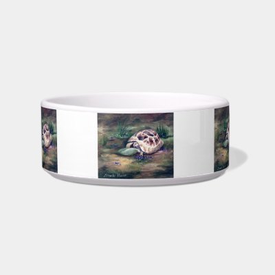 Angel Cat Water Bowl by bmthour