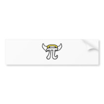 Angel Pi Bumper Stickers