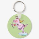 Angel piggy keychain by jsoh Angel piggy keychain