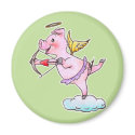 Angel piggy magnet by jsoh Angel piggy magnet