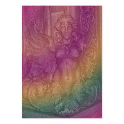 angel pink abstract business card by DonnaGrayson_Photos