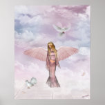 Angel Pink Poster