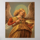 Angel Playing the Violin by Melozzo da Forlì Posters