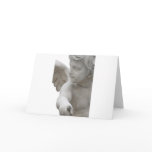 angel pointing at you greeting card