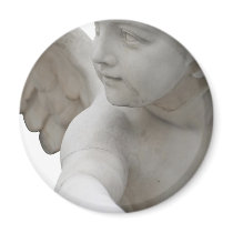 angel pointing at you magnets