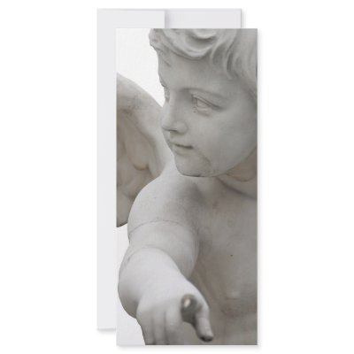 angel pointing at you rack card design by laengauer