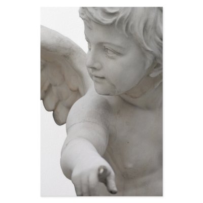 angel pointing at you stationery by laengauer