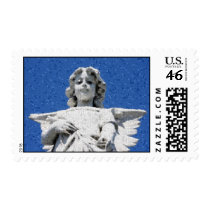 angel  postage stamp
