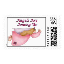 Angel Postage Stamp