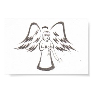 Angel print