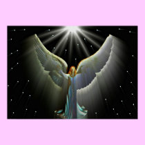 Angel Power Poster posters by Angels_Love_Gifts Angel Power Poster posters