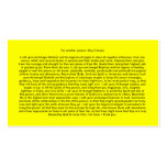 Angel Prayers Business Card Template