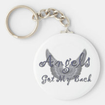 Angel Protection Keychains