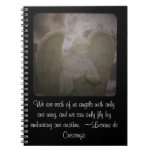 Angel Quote Spiral Notebook