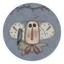 Angel Rag Doll & Crow stickers by rustybucketprims Angel Rag Doll & Crow stickers