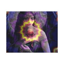 Angel Rose Canvas Prints
