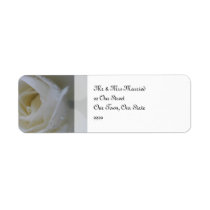 Angel Rose Wedding Return Address Label