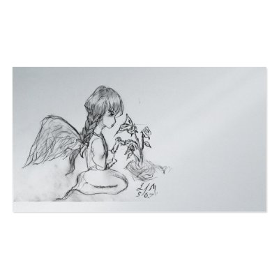 angel  rosie business cards by Ashlum