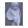 Angel sculpture post card
