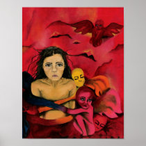 artsprojekt, nichole, camarillo, nichole camarillo, nicholecamarillo.com, art, artist, fine art, mexican art, mexican, mexico, paint, painting, illustration, design, woman, female, print, prints, poster, posters, art poster, art print, angel lost, with every angel lost, childhood, growing up, unwanted protection, blindfold, set free, learning, growing, awareness, angels, child, acrylic, 20 40, 40 above, nicholecamarillo com, apposition, Poster with custom graphic design