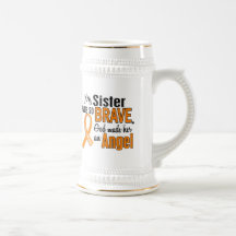 Angel Sister Leukemia Mugs