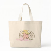 Angel Smiles Tote bags