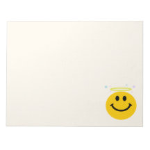 Angel Smiley face Scratch Pads
