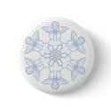 Angel Snowflake buttons